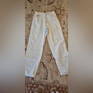Lee beige/tan denim pocket detail